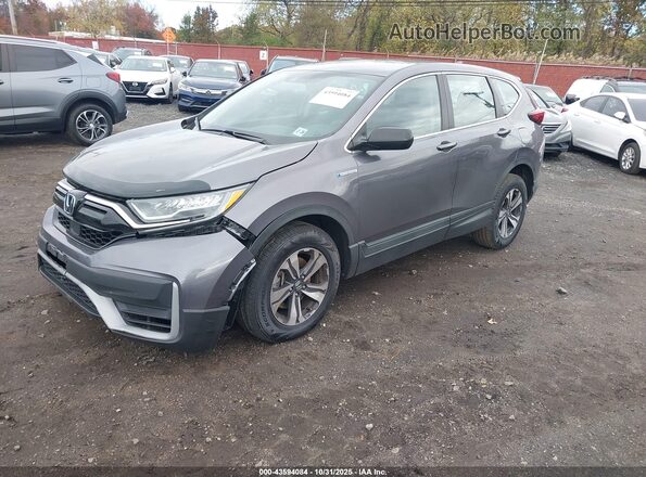 7FART6H29LE008177 2020 HONDA CR-V HYBRID Gray Vista tres cuartos delantera izquierda