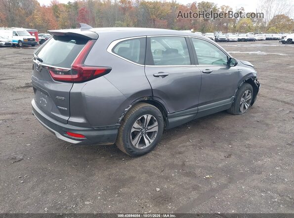 7FART6H29LE008177 2020 HONDA CR-V HYBRID Gray Trasero derecho