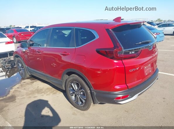 7FART6H52ME012521 2021 HONDA CR-V HYBRID Red Задня ліва чверть