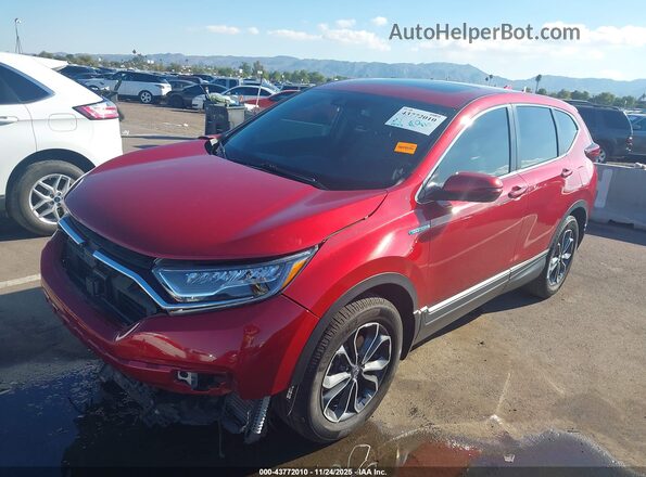 7FART6H52ME012521 2021 HONDA CR-V HYBRID Red Передня ліва чверть