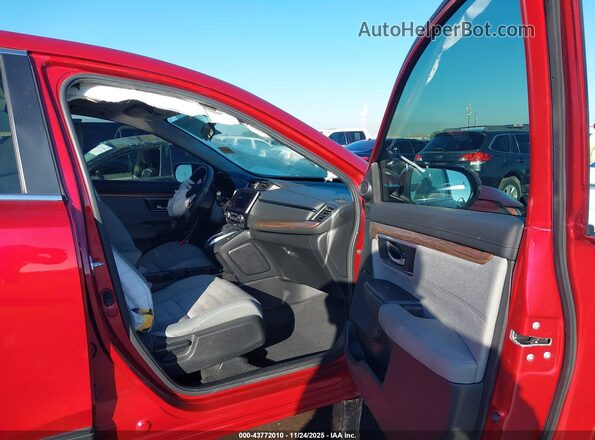 7FART6H52ME012521 2021 HONDA CR-V HYBRID Red Вид салону спереду