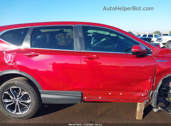 7FART6H52ME012521 2021 HONDA CR-V HYBRID Red Панорамний вид салону 360°