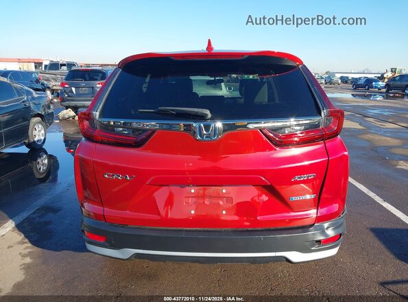 7FART6H52ME012521 2021 HONDA CR-V HYBRID Red 