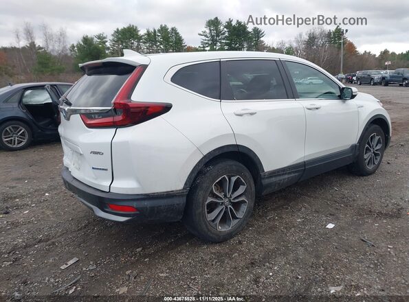 7FART6H56ME027779 2021 HONDA CR-V HYBRID Белый Задняя правая четверть