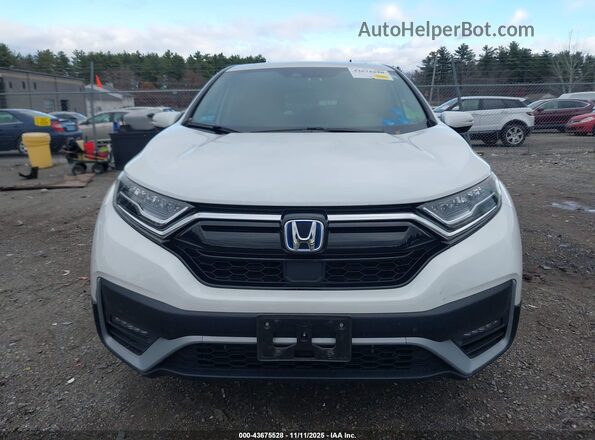 7FART6H56ME027779 2021 HONDA CR-V HYBRID Белый Вид щитка приборов