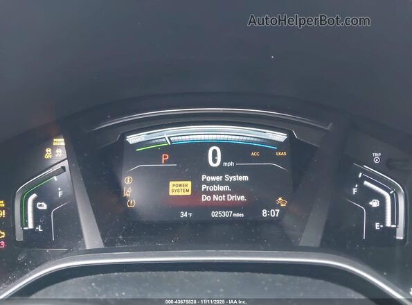 7FART6H56ME027779 2021 HONDA CR-V HYBRID Белый Вид задних сидений