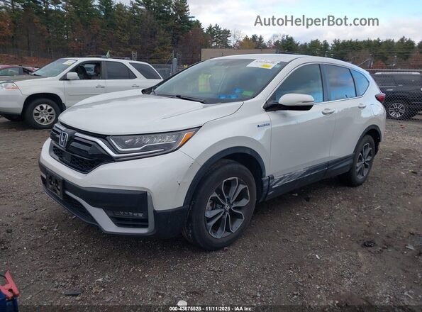 7FART6H56ME027779 2021 HONDA CR-V HYBRID Белый Передняя левая четверть