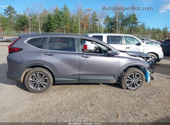 7FART6H57LE005143 2020 HONDA CR-V HYBRID Gray 360 interior view