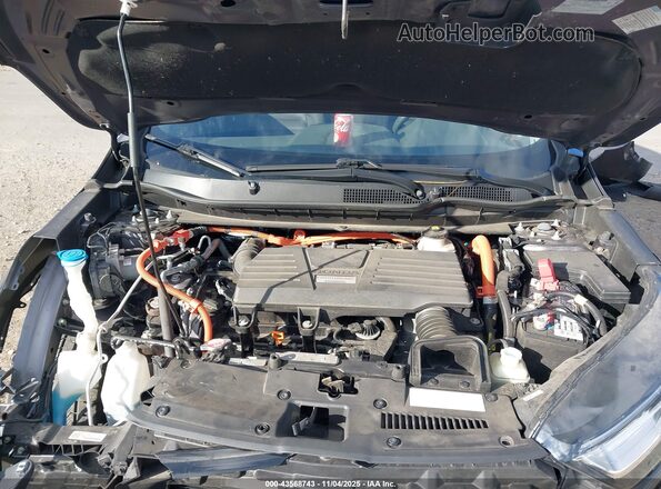 7FART6H57LE005143 2020 HONDA CR-V HYBRID Gray Rear view