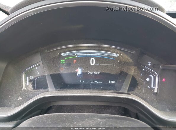 7FART6H57ME010263 2021 HONDA CR-V HYBRID Серый Вид задних сидений