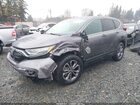 2021 Honda Cr-v Hybrid Ex-l Gray vin: 7FART6H80ME025732
