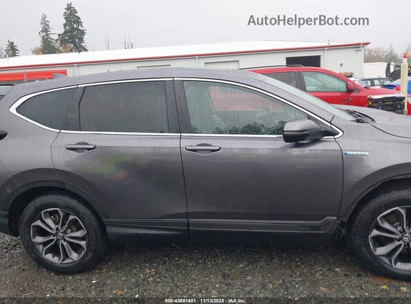 7FART6H80ME025732 2021 HONDA CR-V HYBRID Gray Սալոնի հետևի տեսք