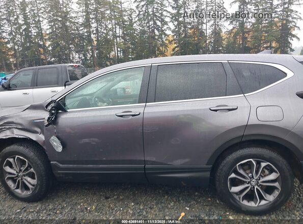 7FART6H80ME025732 2021 HONDA CR-V HYBRID Gray Սալոնի 360 աստիճան տեսք