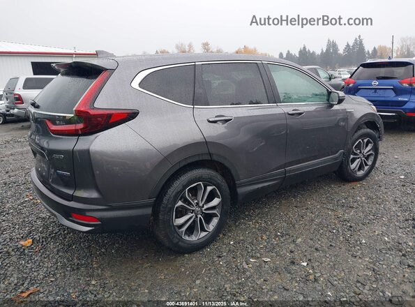 7FART6H80ME025732 2021 HONDA CR-V HYBRID Gray Հետևի աջ