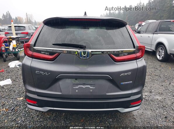 7FART6H80ME025732 2021 HONDA CR-V HYBRID Gray 