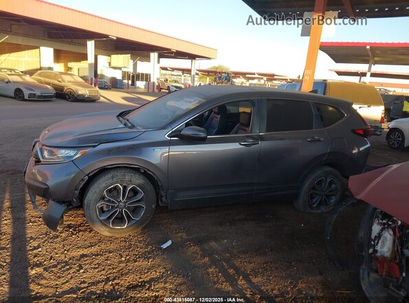 7FART6H81LE023616 2020 HONDA CR-V HYBRID Gray Панорамний вид салону 360°
