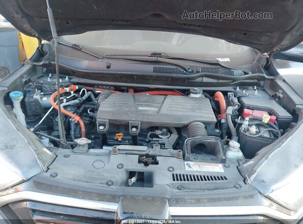 7FART6H81LE023616 2020 HONDA CR-V HYBRID Gray Вид ззаду
