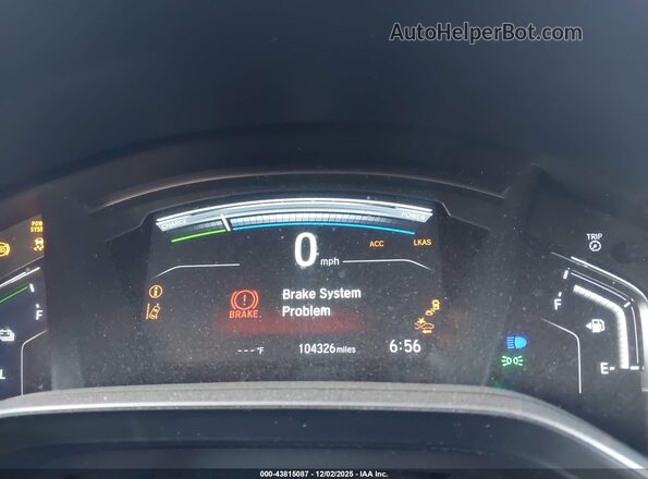 7FART6H81LE023616 2020 HONDA CR-V HYBRID Gray Вид задніх сидінь