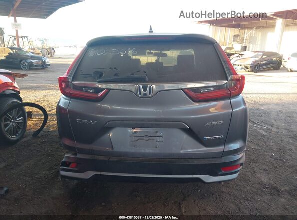 7FART6H81LE023616 2020 HONDA CR-V HYBRID Gray 