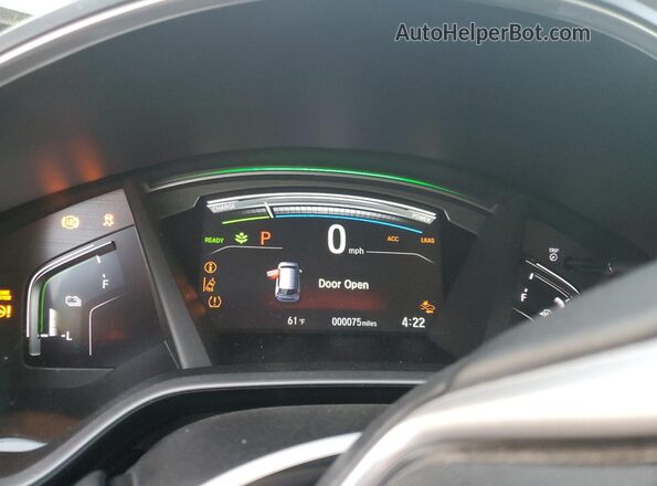 7FART6H83ME007550 2021 HONDA CR-V Silver Vista del cuadro de instrumentos