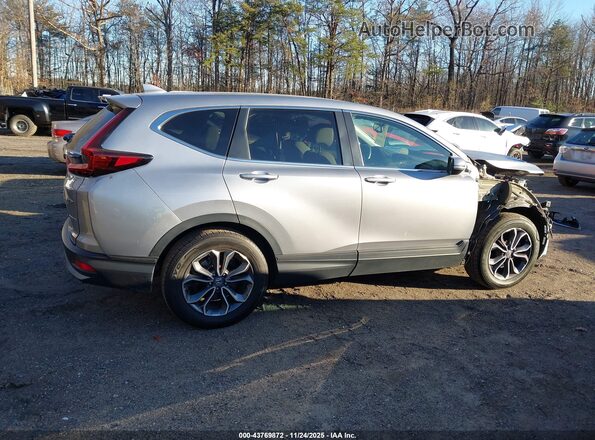7FART6H87ME006966 2021 HONDA CR-V HYBRID Silver Вид задньої частини салону