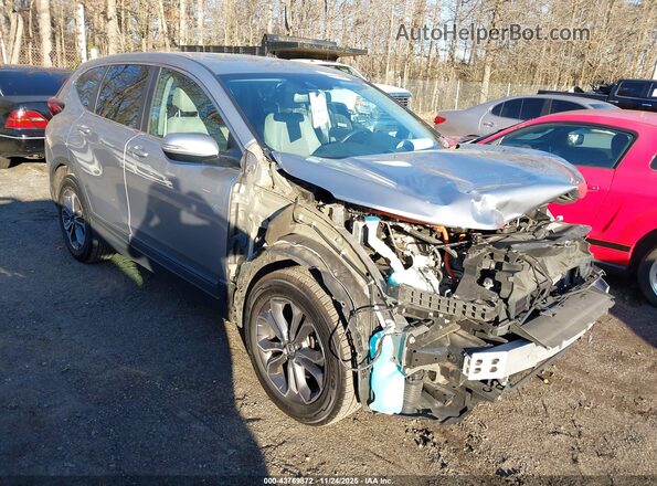 7FART6H87ME006966 2021 HONDA CR-V HYBRID Silver Передня права чверть
