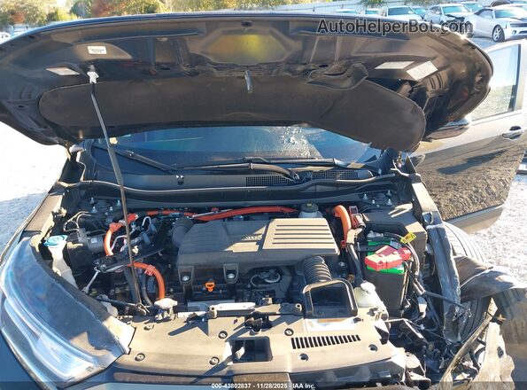 7FART6H8XME017864 2021 HONDA CR-V HYBRID Black Widok z tyłu