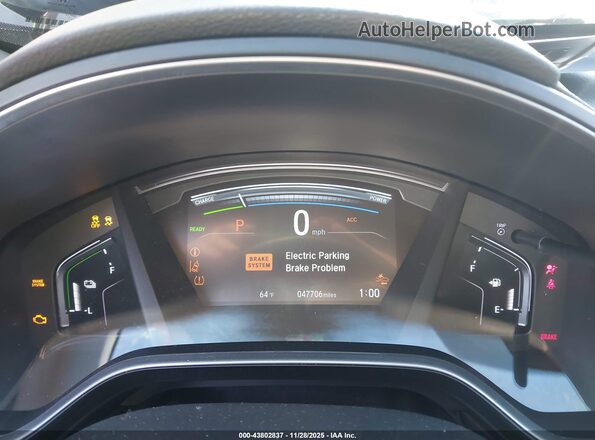 7FART6H8XME017864 2021 HONDA CR-V HYBRID Black Widok tylnych siedzeń