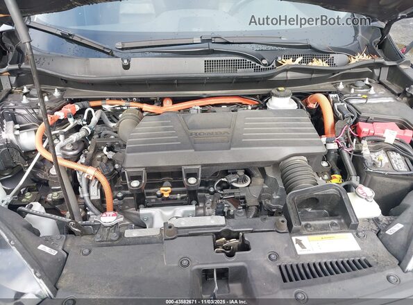 7FART6H91ME012352 2021 HONDA CR-V HYBRID Gray Widok z tyłu