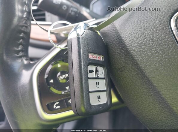 7FART6H91ME012352 2021 HONDA CR-V HYBRID Gray Widok deski rozdzielczej