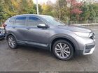 2021 Honda Cr-v Hybrid Touring Gray vin: 7FART6H91ME012352