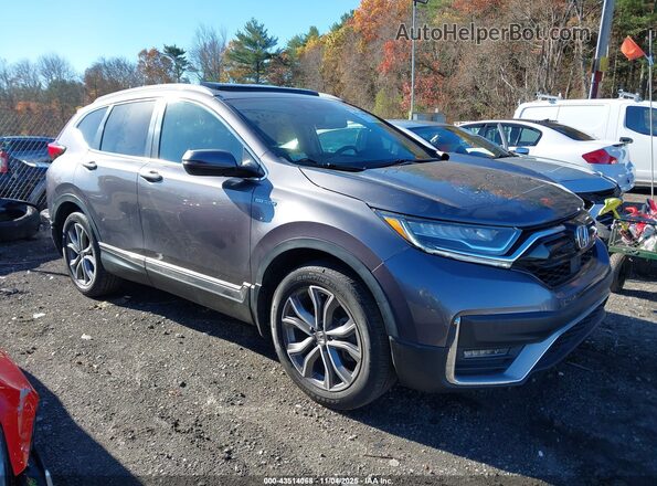 7FART6H95ME002620 2021 HONDA CR-V HYBRID Серый Передняя правая четверть