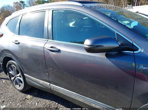 7FART6H95ME002620 2021 HONDA CR-V HYBRID Серый Вид задней части салона