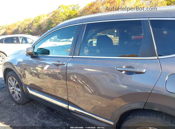7FART6H95ME002620 2021 HONDA CR-V HYBRID Серый Панорамный вид салона 360°