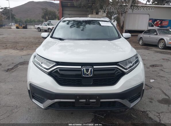 7FART6H96LE014922 2020 HONDA CR-V HYBRID White Widok deski rozdzielczej