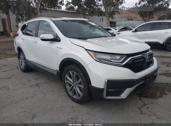 7FART6H96LE014922 2020 HONDA CR-V HYBRID White Przód prawy