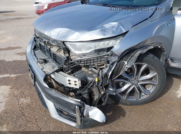 7FART6H98ME014812 2021 HONDA CR-V HYBRID Серебряный Вид спереди