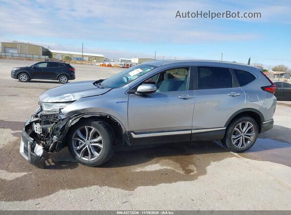7FART6H98ME014812 2021 HONDA CR-V HYBRID Серебряный Панорамный вид салона 360°