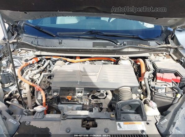 7FART6H98ME014812 2021 HONDA CR-V HYBRID Серебряный Вид сзади