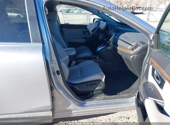 7FART6H98ME022246 2021 HONDA CR-V HYBRID Серебряный Вид салона спереди