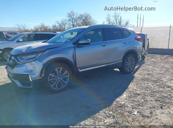 7FART6H98ME022246 2021 HONDA CR-V HYBRID Серебряный Передняя левая четверть