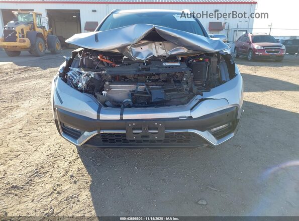 7FART6H9XME037010 2021 HONDA CR-V HYBRID Серебряный Вид спереди