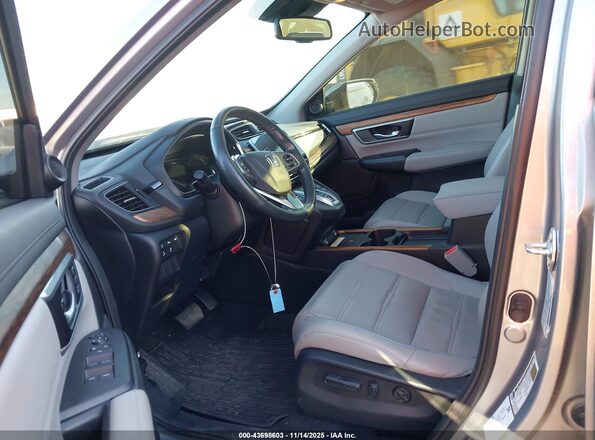 7FART6H9XME037010 2021 HONDA CR-V HYBRID Серебряный Вид салона спереди