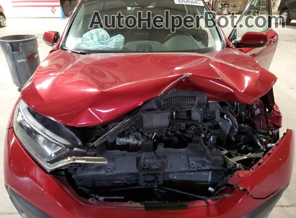 7FARW2H71NE020502 2022 HONDA CR-V Red Շարժիչի բաժամունքի տեսք
