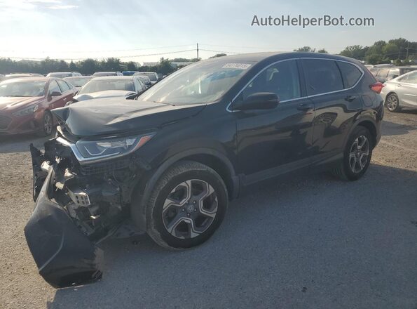 7FARW2H80JE008568 2018 HONDA CR-V Черный Передняя левая четверть