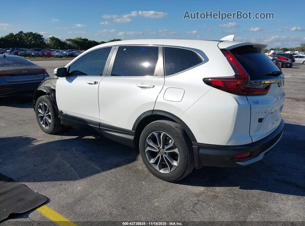 7FARW2H89NE055555 2022 HONDA CR-V White Задня ліва чверть