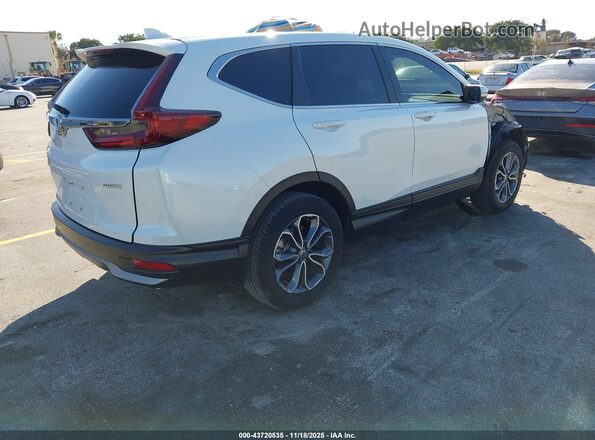 7FARW2H89NE055555 2022 HONDA CR-V White Задня права чверть