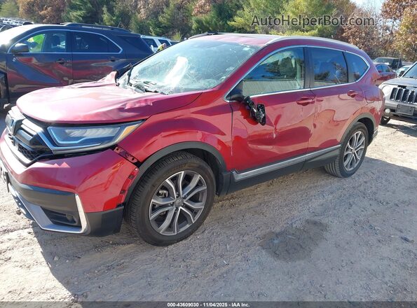 7FARW2H92NE017979 2022 HONDA CR-V Red Передня ліва чверть