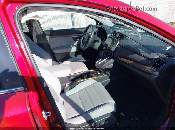 7FARW2H92NE017979 2022 HONDA CR-V Red Вид салону спереду