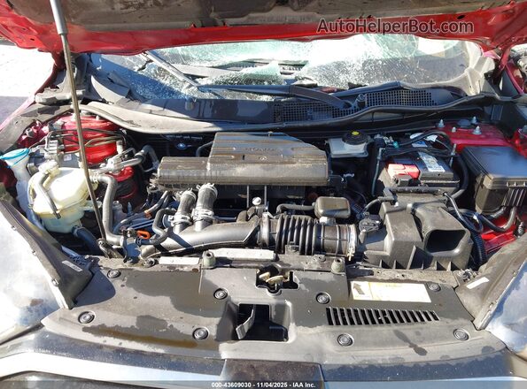7FARW2H92NE017979 2022 HONDA CR-V Red Вид ззаду